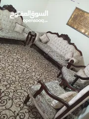  1 طقم كنب استعمال بسيط جدا