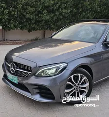  1 مرسيدس c300 موديل 2018 بحالة ممتازة