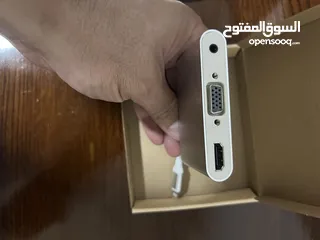  5 تحويلة ايفون للشاشة hdmi و vga