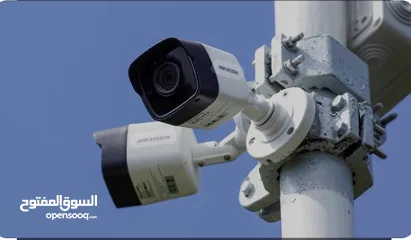  2 كاميرات 5ميجا بكسل هايكفجن عدد 2 شامل التركيب وكفالة الشركة الرسمية   HIKVISION  5 MEGA