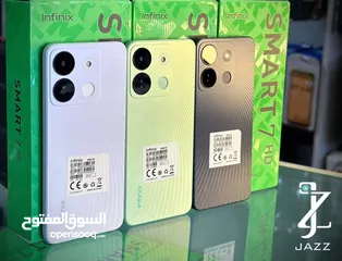  3 مستعمل اخو الجديد Smart 7HD رام 4 جيجا 64 أغراضة والكرتونه الأصلية مكفول متوفر توصيل