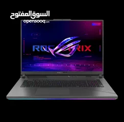  4 لابتوب اسوس ROG STRIX G18 RGB انتل كور اي 9 جيل 14-32جيجابايت-1تيرابايت-18" RTX4060-8G ووندوز 11برو