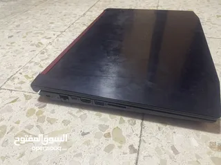  7 لاب توب acer NITRO windows 10 pro جديد نيفيدا GTX 1050 8 Ram مستعمل بحاله الجديد