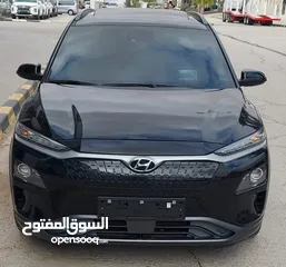  4 هونداي كونا 2019 لون اسود فل كامل مع فتحة