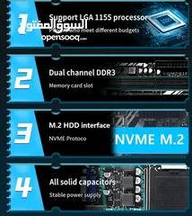  4 كمبيوتر pc جديد جيل ثالث core i5 ram 16g مع ssd