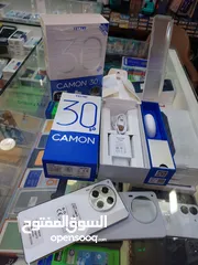  10 جديد مكفول سنه Kamon 30 5G رام 24  ججيا 512 متوفر توصيل