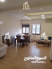  6 شقة فاخرة مفروشة 200م طابق أول في أجمل مناطق عبدون/ ref 1825