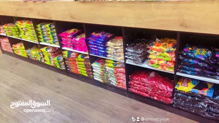  2 يكور.  محل للبيع محمص كامل