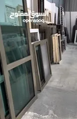  4 ابواب الامنيوم وشبابيك