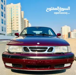  5 SAAB 9-3 2003 MODEL GCC SPECS LESS KM REF.4877