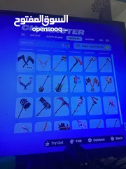  24 بيع حساب فورت نايت ب 170