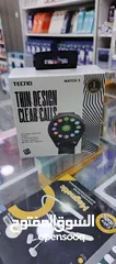  3 ساعه TECNO WATCH 3 الاصلية بطارية 250 بتضل 7 ايام متواصلة او 30 يوم ع وضع الاستعداد