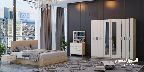  4 غرفة نوم تركية المنشأ مكونة من 5 قطع
