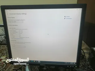  2 شاشه مع ماوس وكيبورد وكيبلات تشغيل