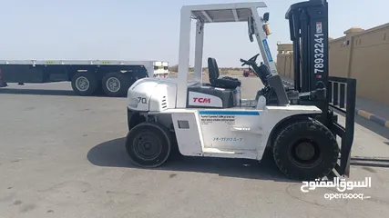  5 TCM forklift 7 ton