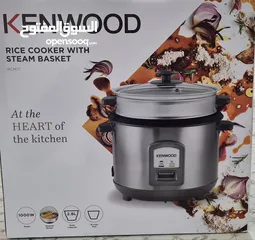  2 Kenwood Brand new Excellent Steam Rice Cooker