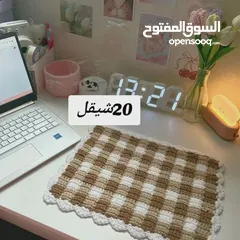  13 اغراض كروشيه متنوعة للبيع مع امكانية التصميم حسب الطلب