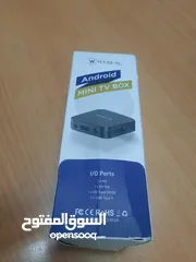  3 جهاز تلفزيون ذكي H96 Max H313 4K-Android 14 tv box < tvbox تحديث الشاشة ,boxtv