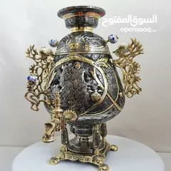  15 سماور الفحم النحاسية الفاخرة