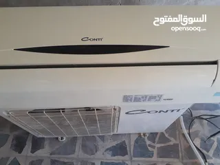  9 مكيفات مستعملة 1طن .1.5 طن .2 طن انفيرتير بحالة الوكاله