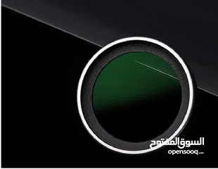  2 غطاء معدني حامي لعدسة الكاميرا مع فلتر متعدد الطبقات للحماية من الأشعة فوق البنفسجية Haoge LUV-X54W