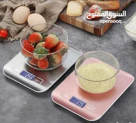 1 قيسي سعراتك مع ميزان المطبخ يزن حتى 10 كيلو دقيق من 1 غرام