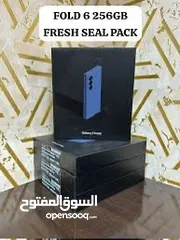  12 SAMSUNG Z FOLD 6 (256GB/512GB)  جديد كفالة شرق اوسط