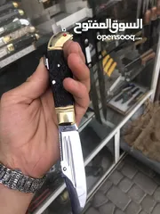  1 سكين زنجاني صناعة يدوية إيرانية