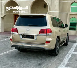  6 ستيشن لكزس LX570  موديل 2009 محول 2015 فل موصفات  خليجي  جاهز لتسجيل