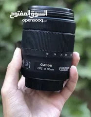  8 للبيع علبه الكاميرا 80D و عدسة 2