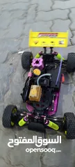  3 HSP 1/10 scale nitro RC buggy