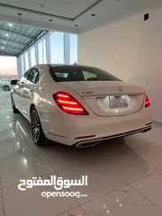  4 مرسيدس 2018 S450خليجي ممشي 30ألف كم