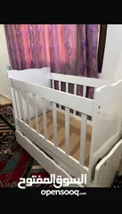  2 سلام تخت بيبي استعمل قليل جدا ما استعمل بحاله الجديد