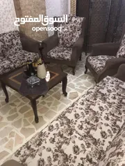 2 طقم كنب 7 مقاعد مع   للبيع