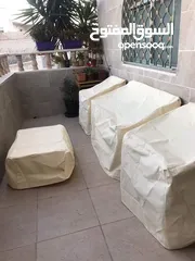 14 كفرات وتر بروف لحماية الرتان والمراجيح والكراسي وعش البلبل والجلسات الخارجية والباربيكيو