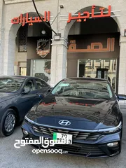  14 ‏Hyundai Elenttra 2024 للإيجار ب أفضل الأسعار لدى الصقر الأسود لتأجير السيارات هونداي النترا