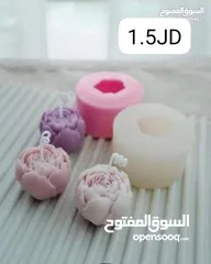  27 قوالب سيلكون بأشكال مميزة للشمع والرزن