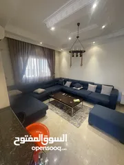 2 شقة مفروشة مساحة 180 متر في - عبدون - ثلاث غرف نوم و بلكونة (6739)