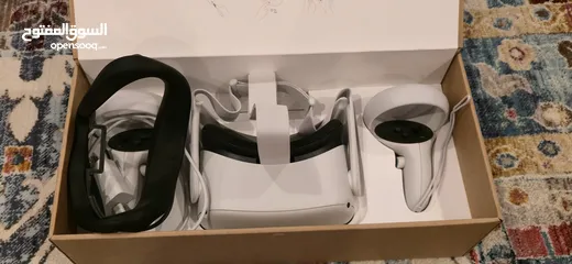  3 استخدام مرة واحدة مع كفالة اكسايت الغانم VR Meta quest 2 256GB