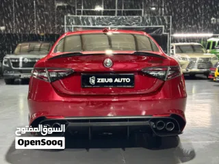  5 2021 Alfa Romeo Giulia Quadrifoglio, Nov 2027 Alfa Romeo Warranty + Service Pack, Low Kms, GCC