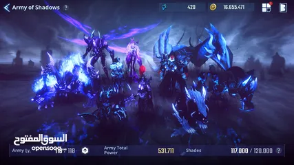  9 حساب solo leveling arise للبيع تمت هزيمه يوغمينت ضمن 6000 لاعب