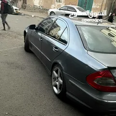  3 مرسيدس 2009 فئة E350 تعديل AMG CUT بسعر مغري وصدمتها لمس