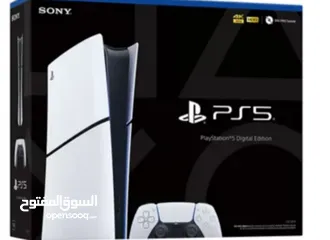  1 للبيع (جديد)PS5 Slim Digital Edition