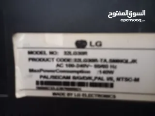  8 شاشة ال جي 32 انش  ال سي دي شغاله ما بيها اي مشكله