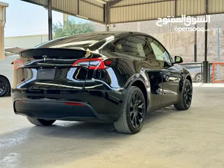  6 Tesla Model Y 2023 ( LONG RANGE DUAL MOTOR ) , 22 الف مايل ، فحص كامل ، ايرباج مغلق