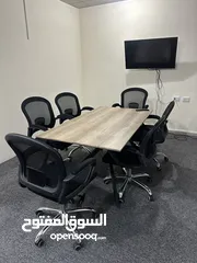 20 اثاث مكتبي متكامل للبيع  بسعر مغري جداً والبيع مستعجل