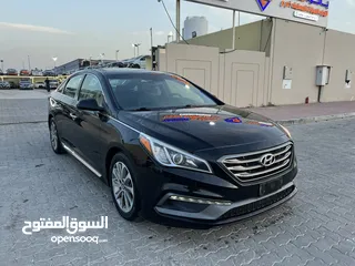  1 Hyundai Sonata sport 2016 black