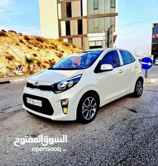  1 كيا بكانتو 2020 عداد قليل 39  دهان الشركه بل كامل