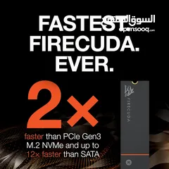  2 Seagate FireCuda 530 1TB Solid State Drive with Heatsink -NEW -MEAGByte