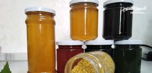  13 عسل طبيعي بلدي اصلي مضمون ومكفول 100٪؜ من مناحلنا
